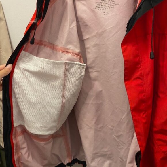 L.L Bean Red Rain Jacket - Picture 4 of 5